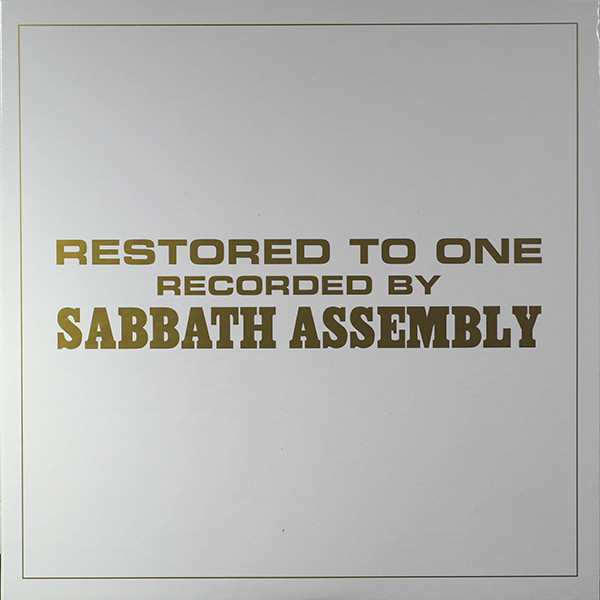 Sabbath Assembly - Restored to One, 2010 Restored to One